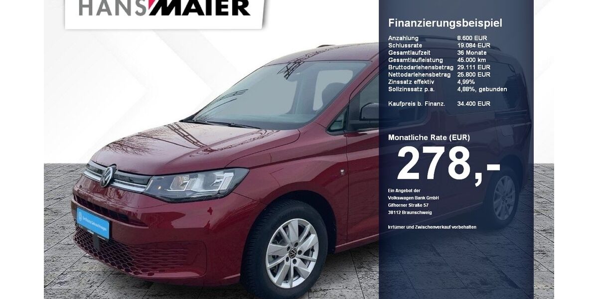 VW Caddy 8.159 km 33.850 &euro; Erding 85435