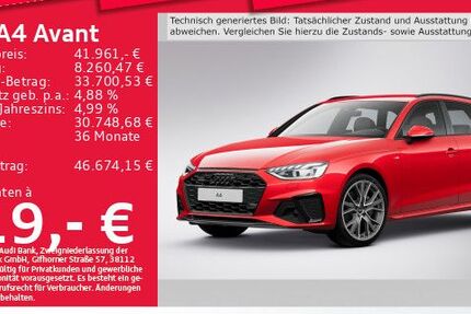 Audi A4 24.540 km 41.961 &euro; Eching 85386