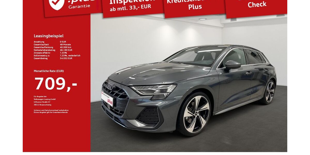 Audi A3 12.400 km 45.140 € Kempten 87435