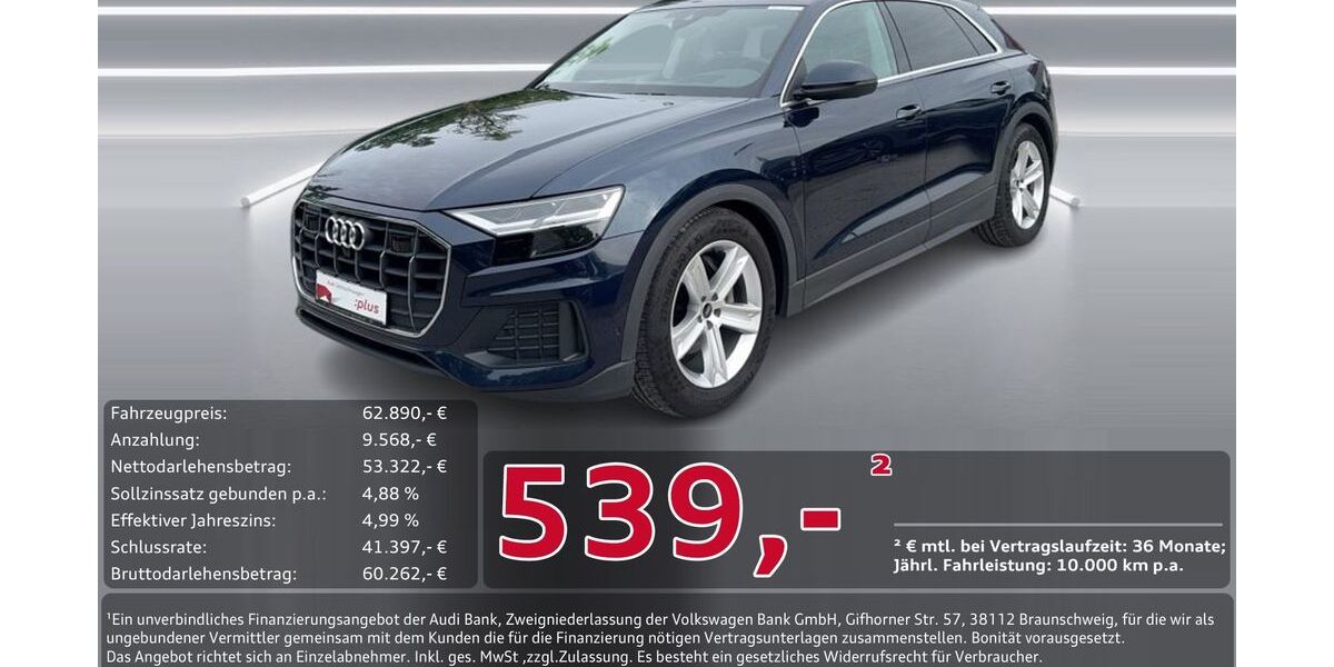 Audi Q8 52.431 km 62.890 &euro; Ingolstadt 85057