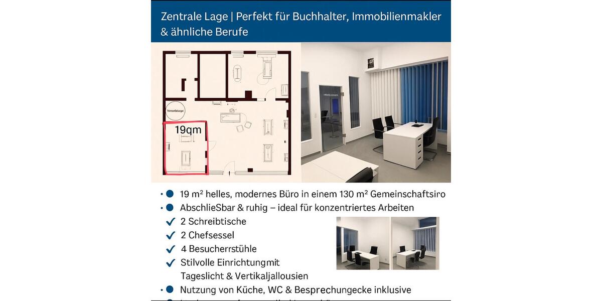 Bürofläche zimmer
