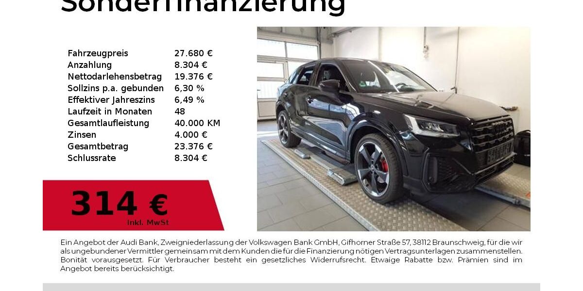 Audi Q2 37.950 km 27.680 &euro; Nürnberg 90411