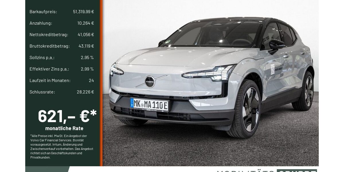 Volvo EX30 3.990 km 40.290 &euro; Lüdenscheid 58507