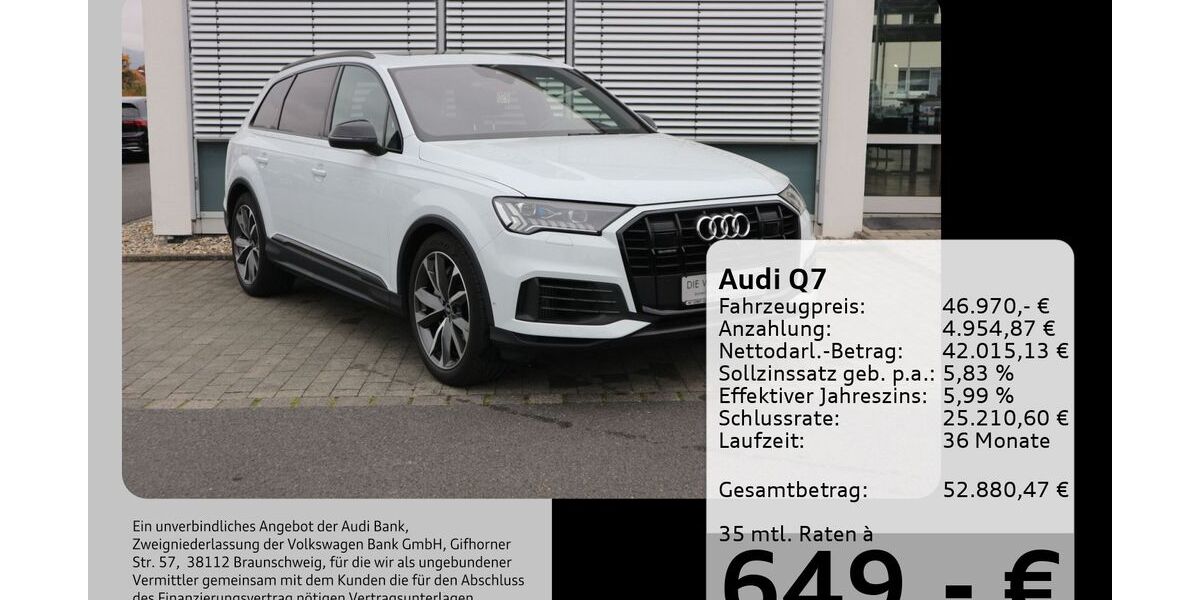 Audi Q7 71.828 km 44.920 &euro; Buergstadt 63927