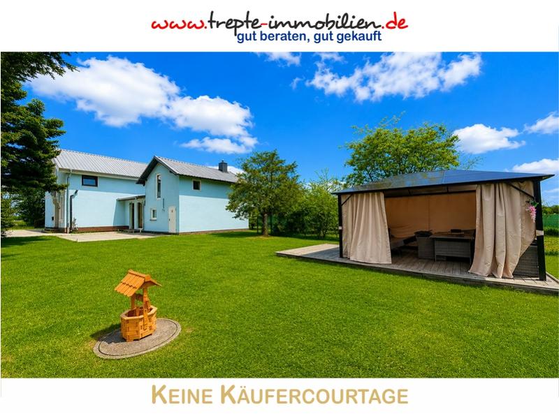 Wohnhaus + Gästehaus mit großen Grundstück in Feldrandlage! Nur 20 Minuten zum Ostseestrand! - Doppelhaushälfte Ahrensbök | Angebot:26495860