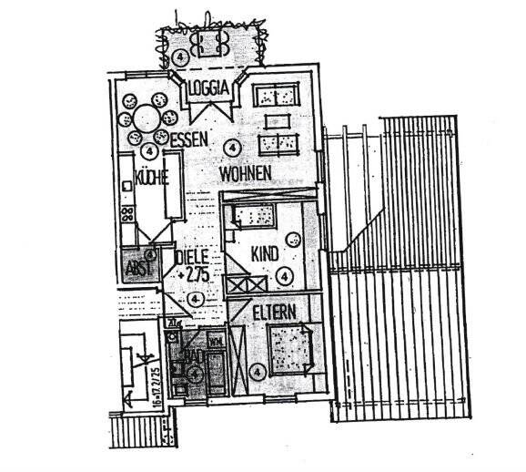 Etagenwohnung Renchen Stadtgebiet - 3 Zimmer, 70 m&sup2;, 254.900&euro; | Angebot:19292020
