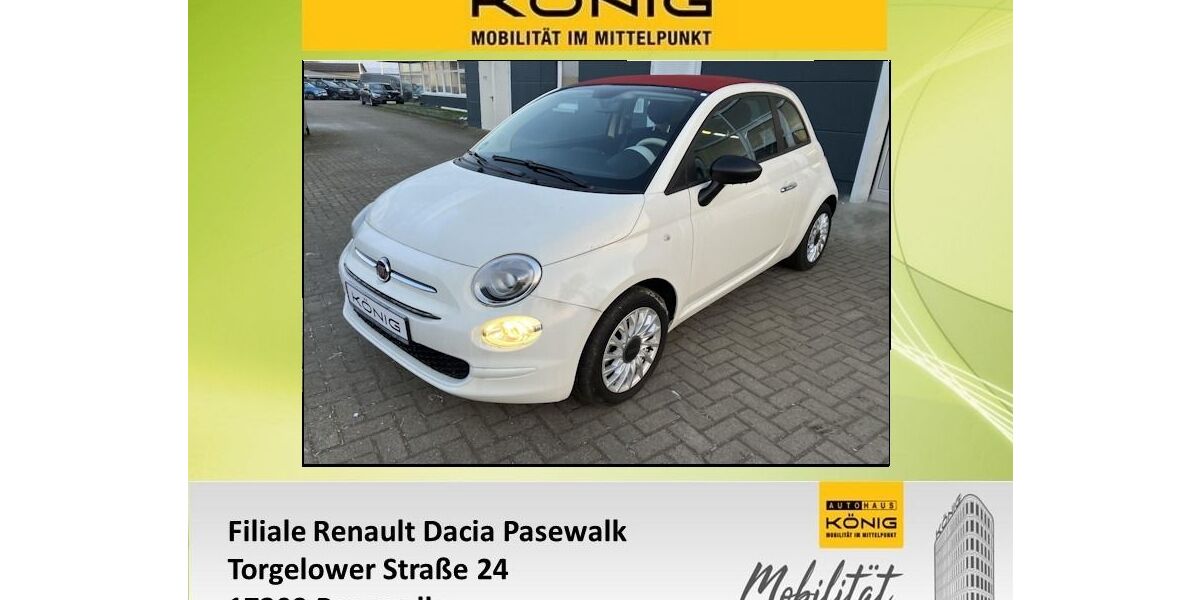Fiat 500C 11.915 km 16.999 &euro; Pasewalk 17309