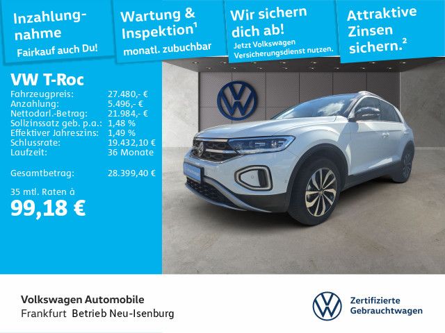 VW T-Roc 8.344 km 27.480 &euro; Neu-Isenburg 63263
