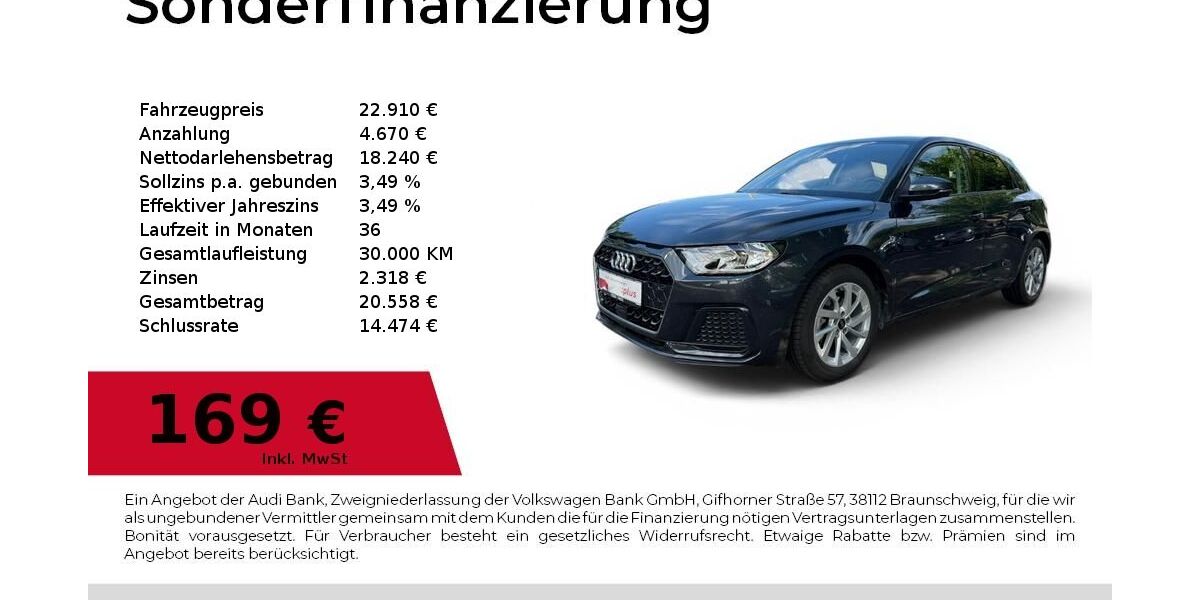 Audi A1 12.238 km 22.910 &euro; Dessau-Roßlau 06844