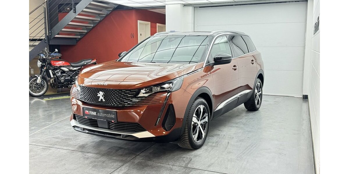 Peugeot 5008 GT Pt 130 EAT 8 AHK 1.Hand 7 Sitze 13.300 km 26.620 &euro; Lich 35423