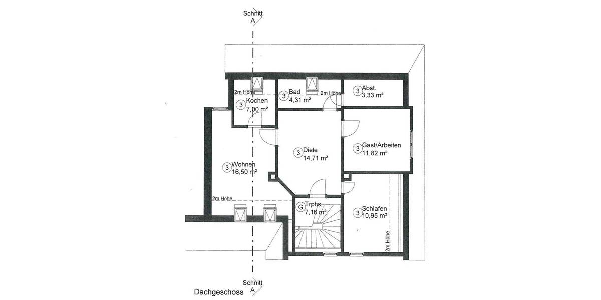 Etagenwohnung Bad Salzuflen Innenstadt - 3 Zimmer, 69 m&sup2;, 490&euro; | Angebot:26904025