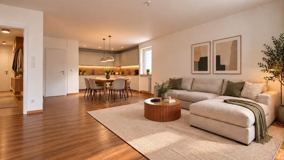 Erdgeschoßwohnung Roth - 3 Zimmer, 87 m&sup2;, 299.000&euro; | Angebot:27604301