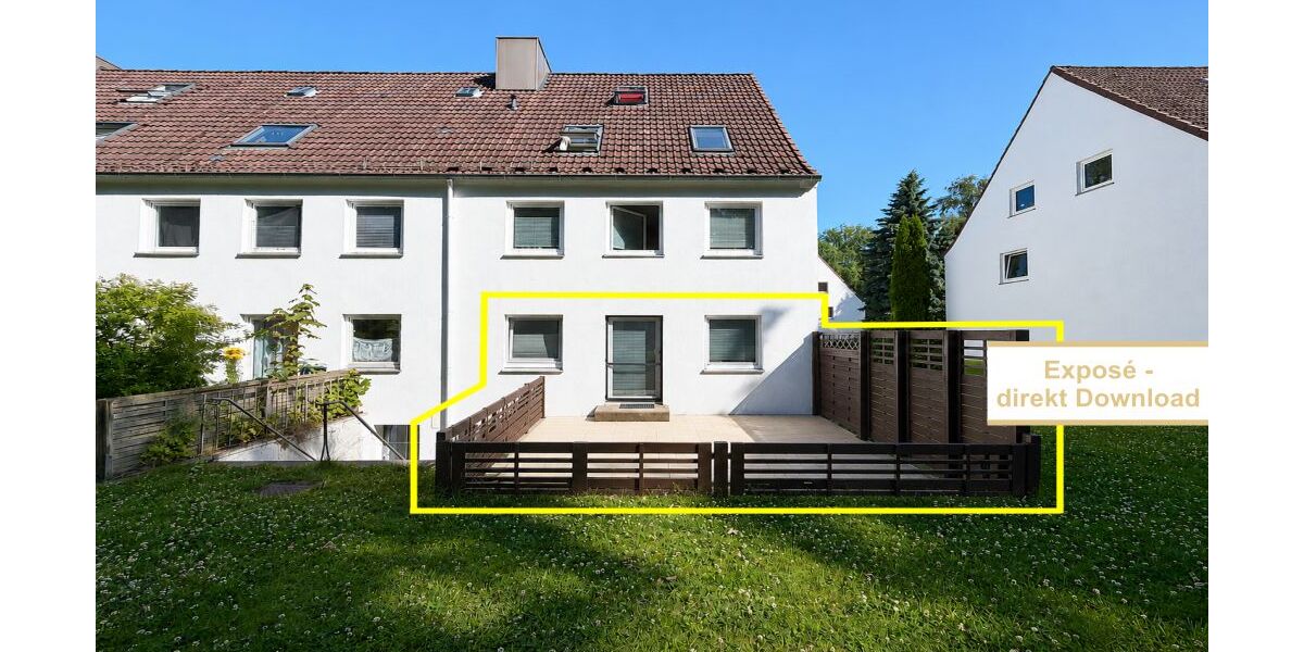 Terrassenwohnung mit Blick ins Grüne - JETZT SCHNELL SEIN ! - Terrassenwohnung Kiel Ellerbek | Angebot:27009662