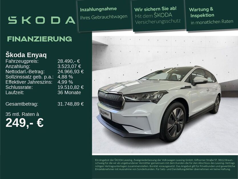 Skoda Enyaq 21.994 km 28.490 € Neu-Ulm 89231