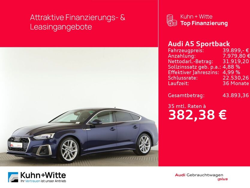 Audi A5 32.537 km 39.899 € Seevetal 21217