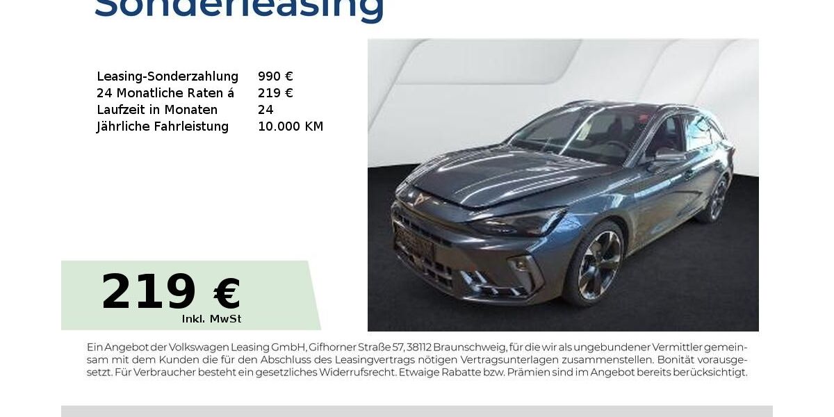 Cupra Leon 26.400 km 30.450 &euro; Schwabach 91126