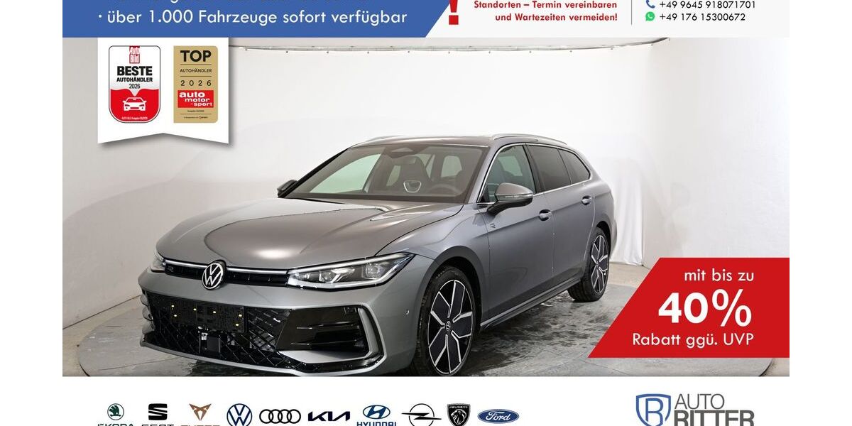 VW Passat Alltrack 14.000 km 56.490 &euro; Eschenbach 92676