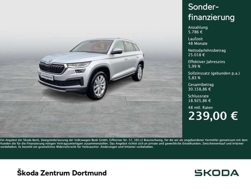 Skoda Kodiaq 89.987 km 30.804 € Dortmund 44309