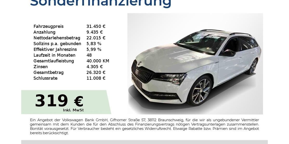 Skoda Superb 84.750 km 31.450 &euro; Nürnberg 90431