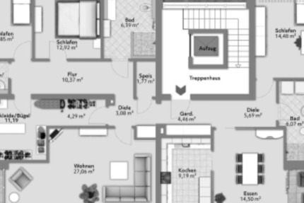 Exklusive 5‑Zimmer‑Eigentumswohnung mit zwei TG-Stellplätzen 5 zimmer