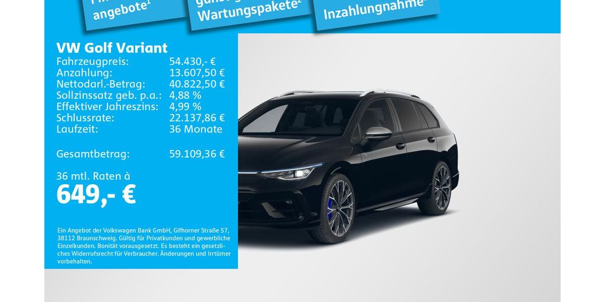VW Golf 3.000 km 54.430 &euro; München 81669