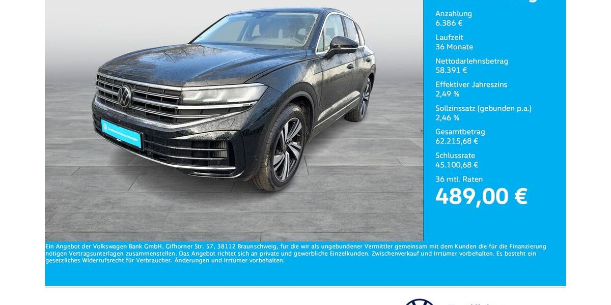 VW Touareg 6.306 km 63.888 &euro; Unna 59423