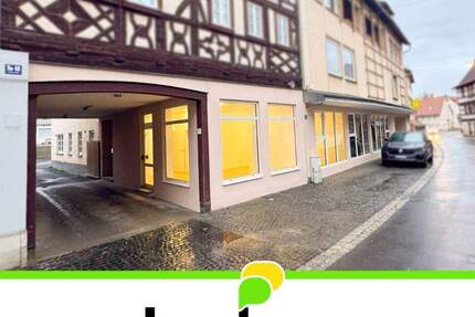 Ostheim v. d. Rhön: Moderne Gewerbefläche erstklassig saniert mit bester Sichtbarkeit zimmer