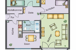 Provisionsfrei* Ruhige 3,5-Zimmer-Wohnung mit Südbalkon & Grünblick - Parkseite direkt unterm Dach in Mannheim-Vogelstang - Etagenwohnung Mannheim Käfertal | Angebot:27223340