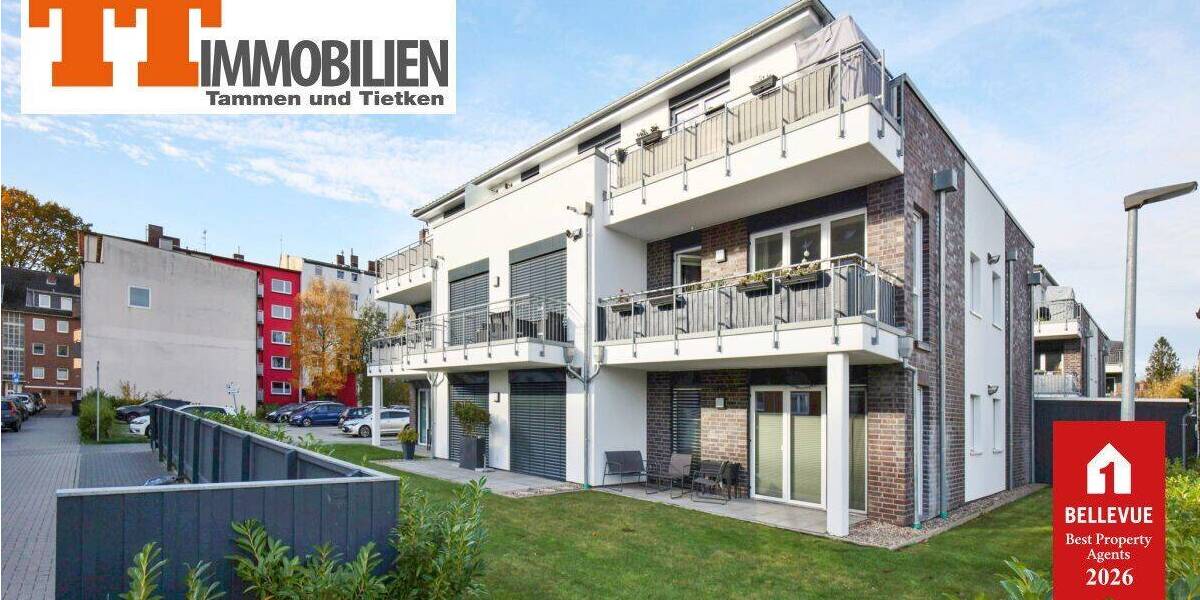 Etagenwohnung Wilhelmshaven Heppens - 3 Zimmer, 76 m&sup2;, 252.000&euro; | Angebot:26825645