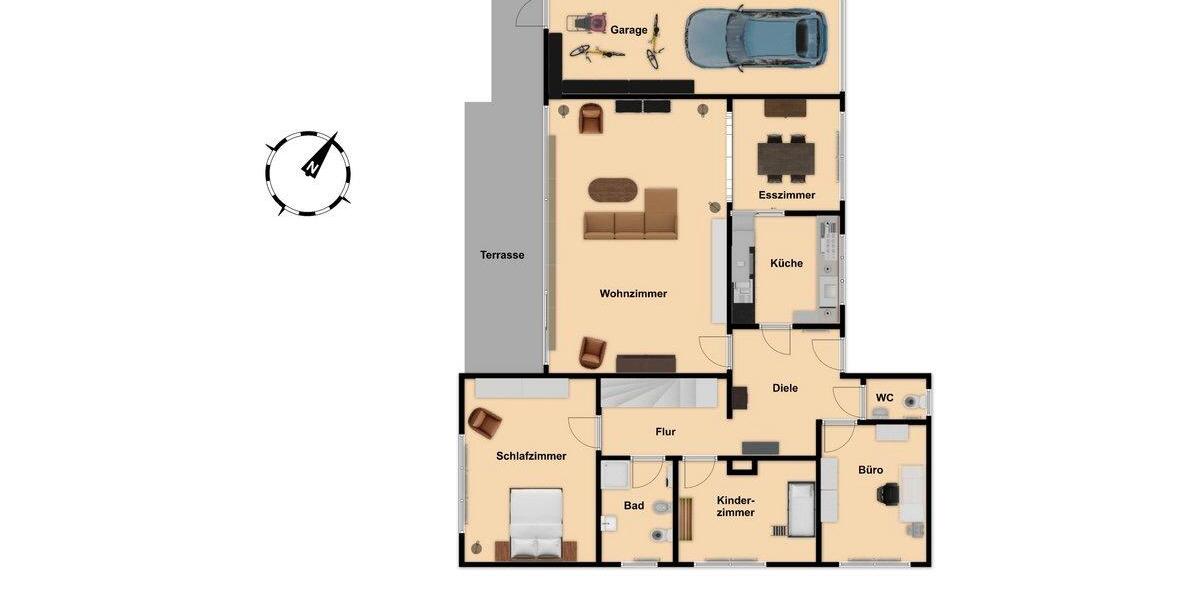 Bungalow Heusenstamm - 6 Zimmer, 123 m&sup2;, 775.000&euro; | Angebot:26799750