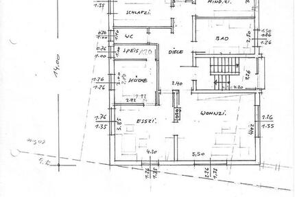 4-Zimmer-Wohnung im Erdgeschoss zimmer