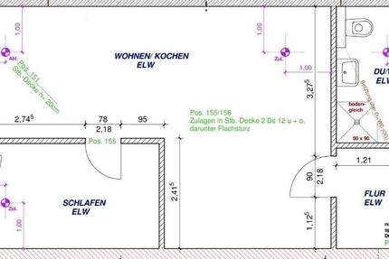 Wohnung in Michendorf ab 1.3. 2 zimmer