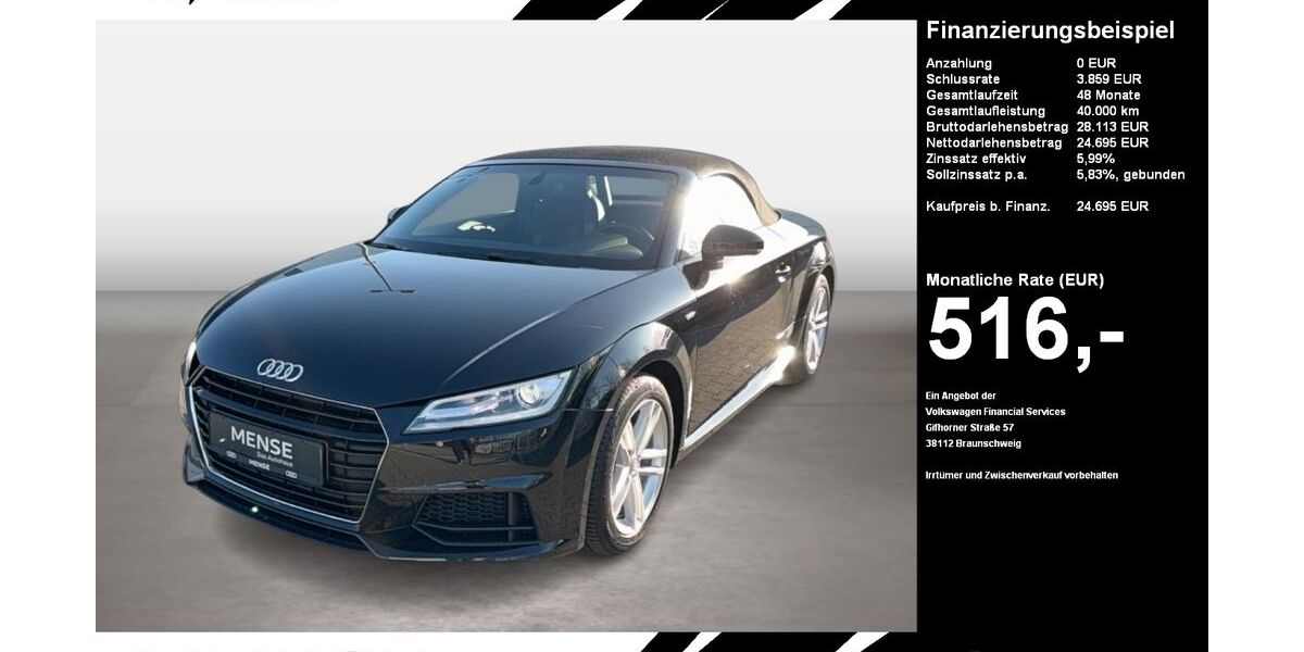 Audi TT 38.500 km 24.695 &euro; Oelde (Stromberg) 59302
