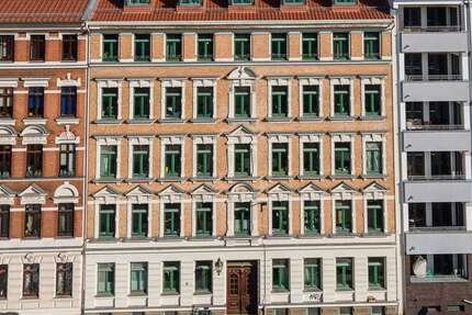 Bequemes Wohnen im Erdgeschoss: 3-Zimmerwohnung mit Balkon in Reudnitz 3 zimmer