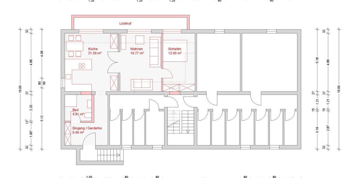 Großzügiges Souterrain zum Selbstausbau! - 2- Nürnberg 10809564000 | Angebot:25571353