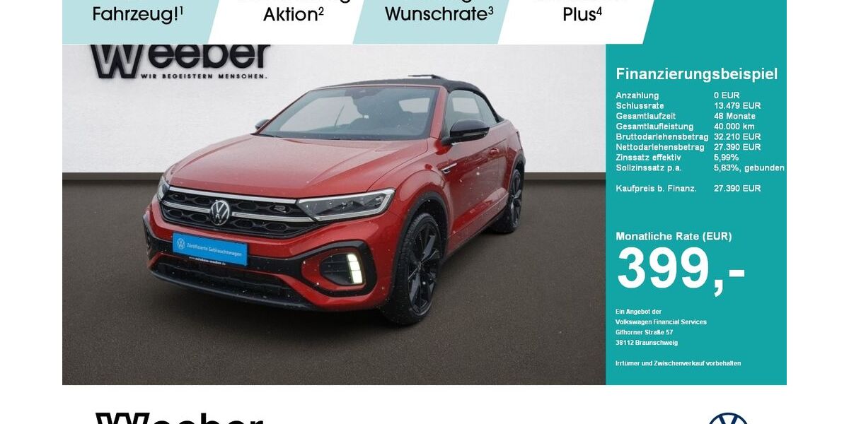 VW T-Roc 42.297 km 26.290 &euro; Calw 75365