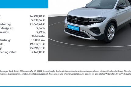 VW T-Cross 21.050 km 26.999 &euro; Mühlhausen/Thüringen 99974