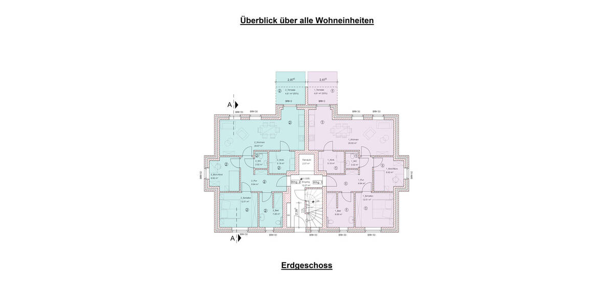 Etagenwohnung Bad Zwischenahn Bad Zwischenahn II - 3 Zimmer, 79 m&sup2;, 389.000&euro; | Angebot:26686434