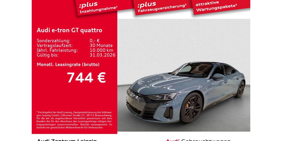 Audi e-tron GT 9.038 km 89.360 &euro; Leipzig 04129