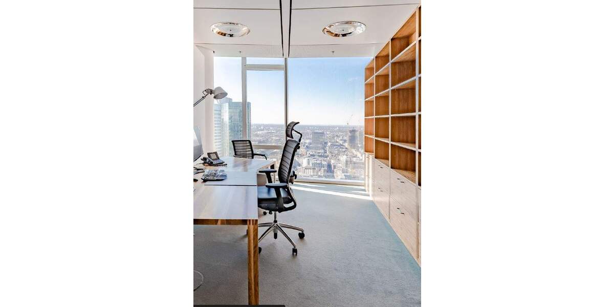 Exklusive 50 m² Büroraum auf der 37. Etage - Top-Aussicht in Frankfurt zimmer