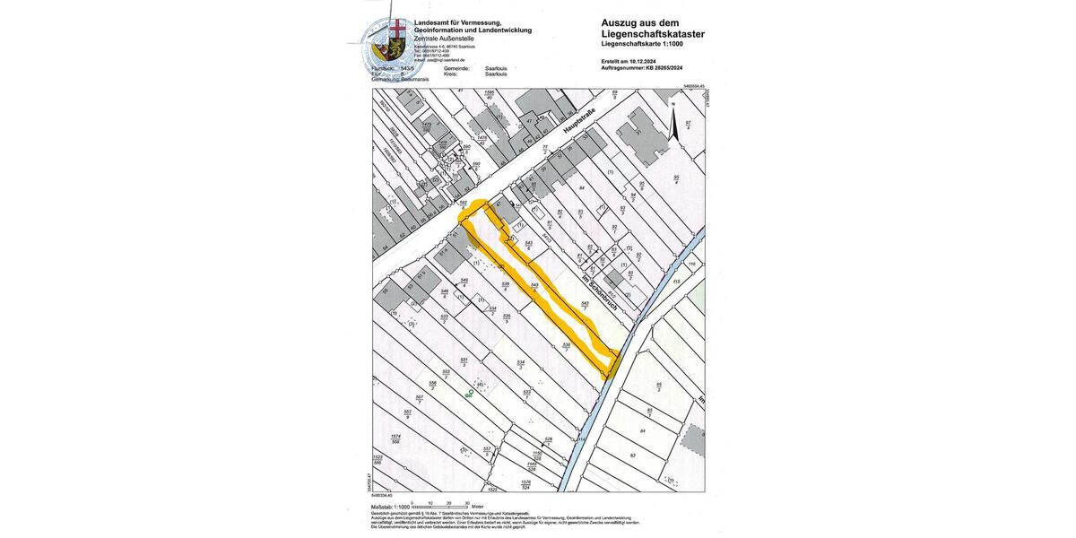 Erdgeschoßwohnung Saarlouis - 1 Zimmer, 34 m&sup2;, 173.200&euro; | Angebot:27108743