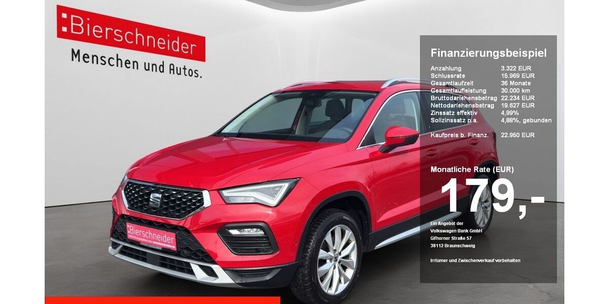 Seat Ateca 73.615 km 20.950 &euro; Regensburg 93055