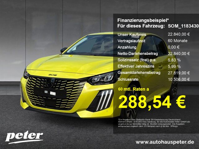 Peugeot 208 3.500 km 22.840 € Göttingen 37079