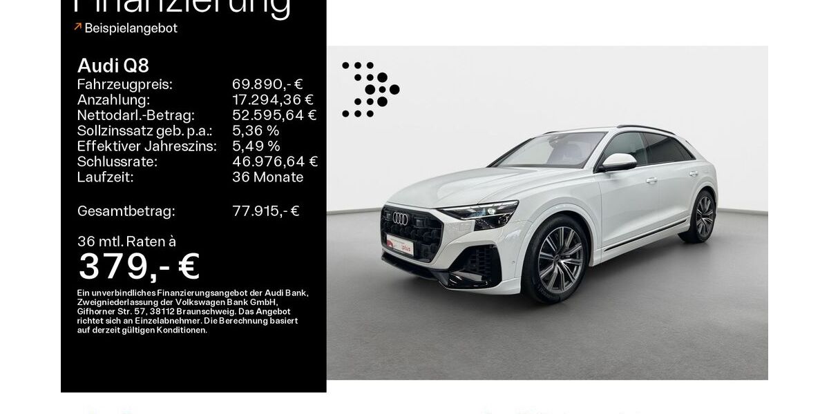 Audi Q8 37.140 km 69.890 &euro; Hofheim 65719
