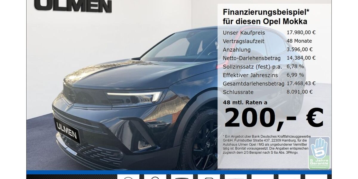 Opel Mokka 37.720 km 16.999 &euro; Düsseldorf 40231