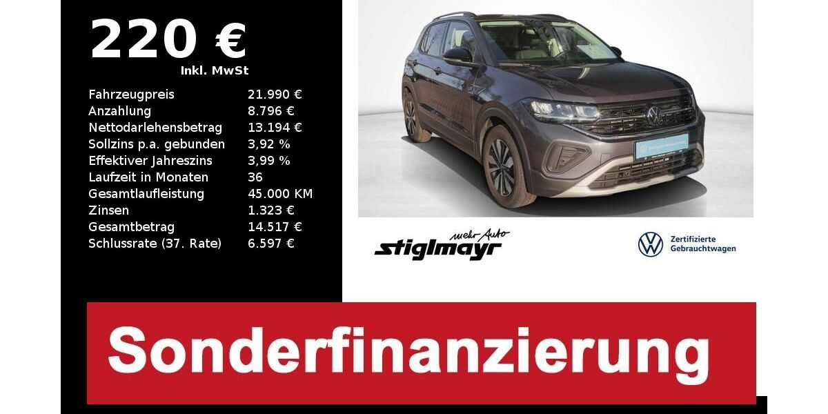VW T-Cross 15.249 km 21.430 &euro; Schrobenhausen 86529