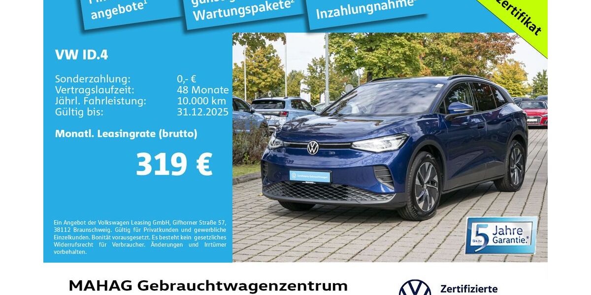 VW ID.4 13.122 km 35.988 &euro; München 80935