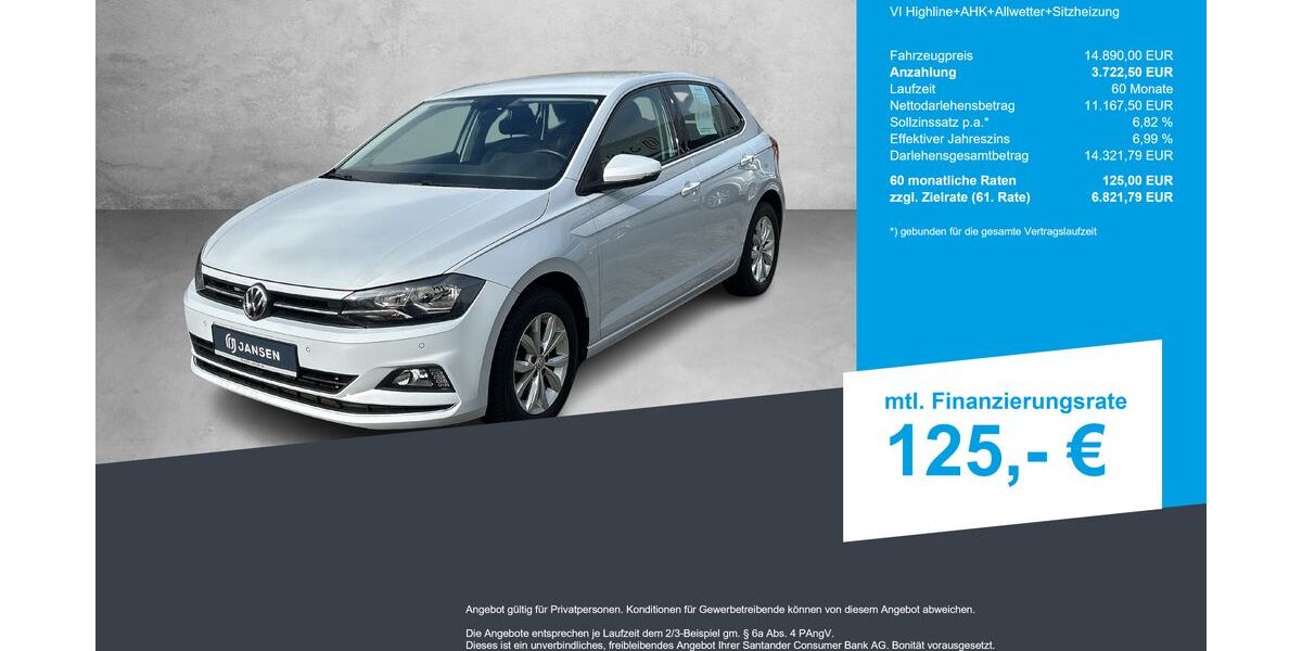 VW Polo 66.350 km 14.890 &euro; Haselünne 49740