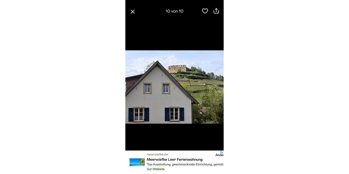 Dachgeschoßwohnung Staufen im Breisgau - 2.5 Zimmer, 58 m&sup2;, 800&euro; | Angebot:26311619