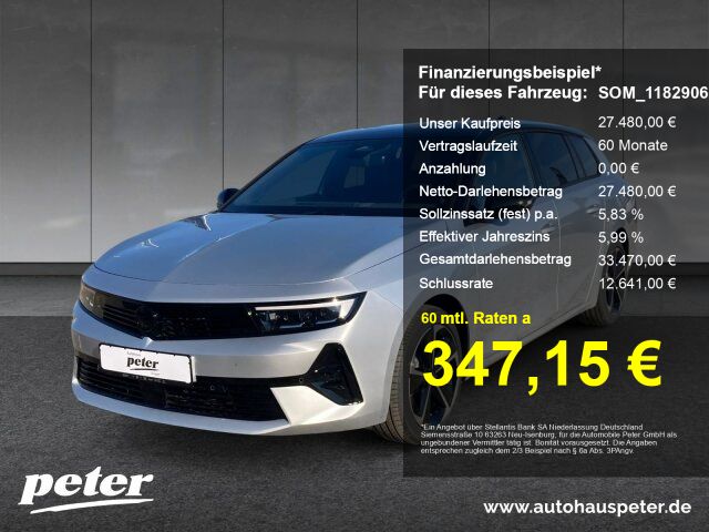 Opel Astra 15.000 km 27.480 &euro; Sömmerda 99610